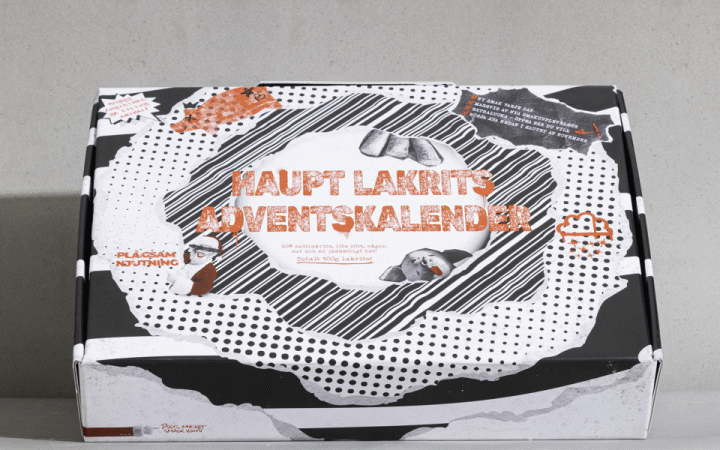 Adventskalender mit Lakritz