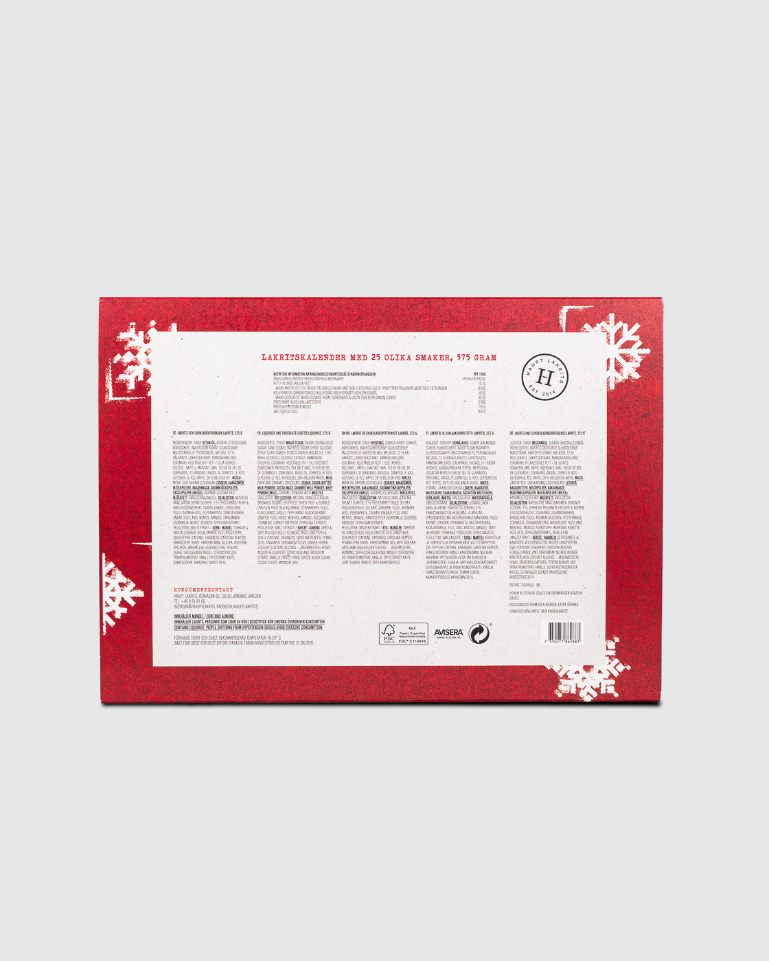 Adventskalender 2025 in der Gruppe / bei Haupt Lakrits AB (100170198)