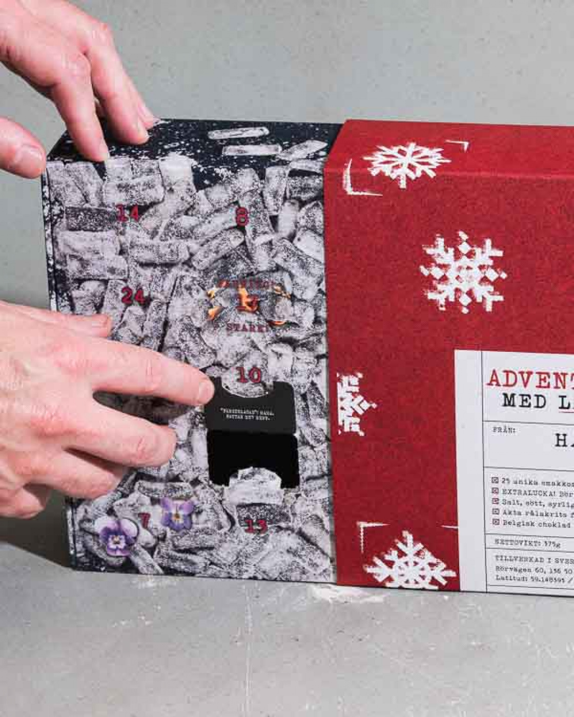 Kalender + Definitely Naughty in der Gruppe Weihnachten bei Haupt Lakrits AB (100170207)