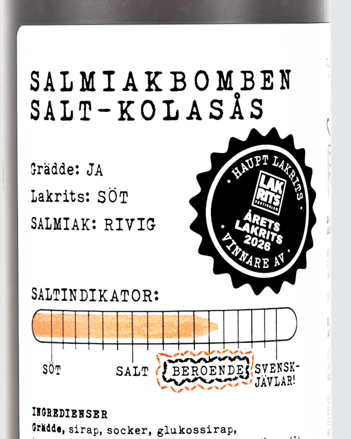 Salmiakbomben Salzkaramellsauce in der Gruppe / bei Haupt Lakrits AB (100170233)