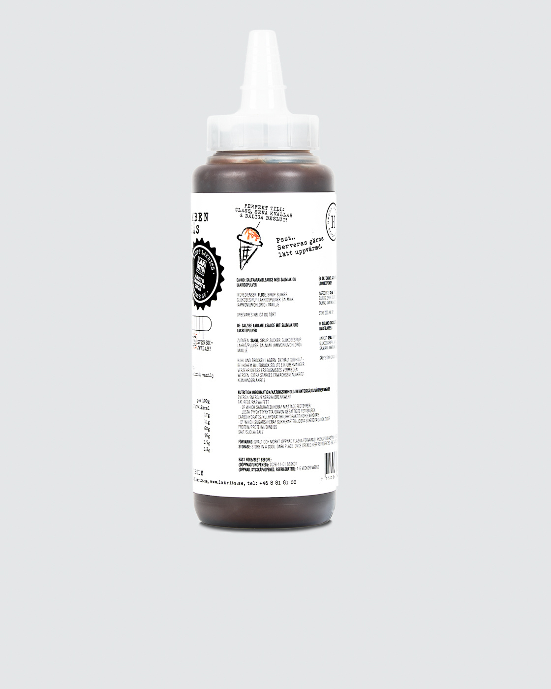 Salmiakbomben Salzkaramellsauce in der Gruppe / bei Haupt Lakrits AB (100170233)